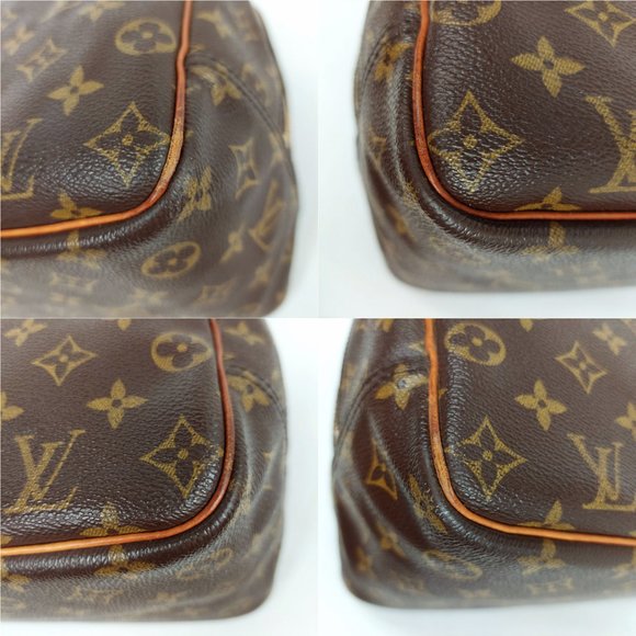 SOLD Louis Vuitton Deauville Brown Monogram Canvas Bag - Picture 12 of 16